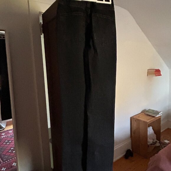 ASOS design, tall high-rise straight jean (24x36) washed black - Picture 4 of 4
